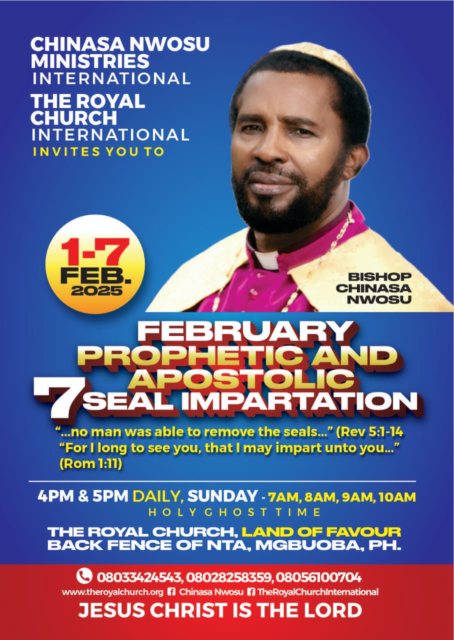 Prophetic and apostolic 7 seal impartation